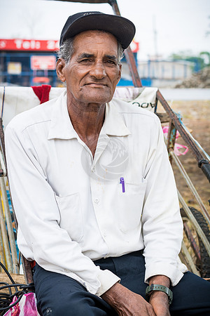 Man and Cart, Los Chiles, Costa Rica